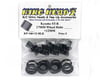 Image 2 for King Headz Kyosho MP-777/ST-R-17mm Wheel Hubs-Extended +12mm (Black)