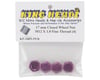 Image 2 for King Headz 17mm Closed Wheel Nut (Purple) (4) (Fine Thread 12x1.0mm)