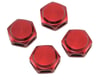 Image 1 for King Headz 17mm Closed Wheel Nut (Red) (4) (Fine Thread 12x1.0mm)