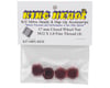 Image 2 for King Headz 17mm Closed Wheel Nut (Red) (4) (Fine Thread 12x1.0mm)
