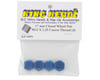 Image 2 for King Headz 17mm Coarse Thread Closed End Wheel Nut (Blue) (4)