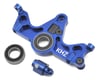 Image 1 for King Headz Aluminum Motor Mount w/Telemetry Mount for Traxxas Slash 4x4 (Blue)