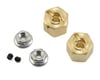Image 1 for Team KNK 12mm Brass Hex (2) (10mm)