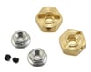 Image 1 for Team KNK 12mm Brass Hex (2) (6mm)