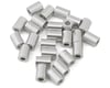 Image 1 for Team KNK 3x9mm Aluminum Spacers (Silver) (25)