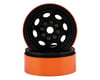 Image 1 for Team KNK Cyclone 1.9 Aluminum Beadlock Wheel (Black) (2)