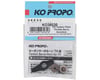 Image 2 for KO Propo Carbon Fiber/Aluminum Throttle Servo Horn (23T)