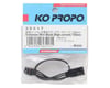 Image 2 for KO Propo 150mm High Current Servo Extension Wire (Black)