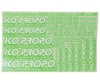 Image 1 for KO Propo Decal Sheet (Green)