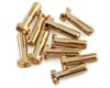 Image 1 for Klinik 4mm Gold Plated Bullet Connectors (10)