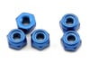 Image 1 for Kyosho 3x3.3mm Aluminum Nylon Nut (Blue) (5)