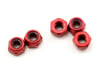 Image 1 for Kyosho 3x3.3mm Aluminum Nylon Nut (Red) (5)