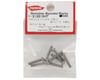 Image 2 for Kyosho 3x15mm Titanium Button Head Hex Screw (8)
