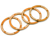 Image 1 for Kyosho Aluminum Wheel Cover (Gold) (4)