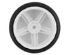 Image 2 for Kyosho Fazer Pre-Mounted Drift Tire w/5-Spoke Racing Wheel (White) (2)