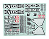 Image 1 for Kyosho MP9 TKI4 Decal Sheet