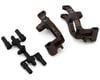 Image 1 for Kyosho MP9 Aluminum Front Hub Carrier Set (Gunmetal) (2) (19°)