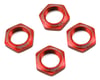 Image 1 for Kyosho 17mm 1/8 Serrated Wheel Nut (Red) (4)