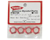 Image 2 for Kyosho 17mm 1/8 Serrated Wheel Nut (Red) (4)