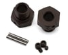 Image 1 for Kyosho MP10 TKI2 17mm Wide Wheel Hubs (Gunmetal) (2)