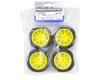 Image 2 for Kyosho X-Pattern Tire With Yellow Wheel (Mini Inferno) (4)