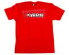 Kyosho "K Fade" 2.0 Short Sleeve T-Shirt (Black) (Red) (M)