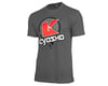 Image 1 for Kyosho "K Circle" Short Sleeve T-Shirt (Grey) (M)