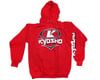 Image 1 for Kyosho "K-Oval" Red Hooded Sweatshirt (Small)