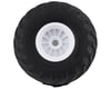 Image 2 for Kyosho USA-1 Pre-Mounted Monster Truck Tire & Wheel (White) (2)