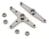 Image 1 for Kyosho Aluminum Steering Crank Set w/Bearings (Gun Metal)