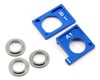 Image 1 for Kyosho Aluminum Motor Holder Set II (Blue)