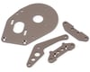 Image 1 for Kyosho Optima Mid HD Motor Plate Set (Gunmetal)