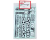 Image 2 for Kyosho Ultima RT6 Decal Sheet