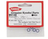Image 2 for Kyosho 5x7mm Aluminum Servo Saver Collar Set (Blue) (4)