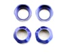 Image 1 for Kyosho Shock Cap Set (Blue) (4) (ZX-5)
