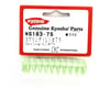 Image 2 for Kyosho Rear Shock Spring, Long (Light Green - #75) (ZX-5) (2)