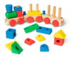 Image 2 for Melissa & Doug Stacking Train Wooden Toddler Toy