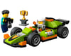 Image 1 for LEGO City Green Race Car Set