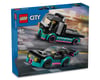 Image 8 for LEGO City Race Car And Car Carrier Truck Set