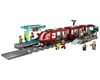 Image 1 for LEGO City Downtown Streetcar and Station Set