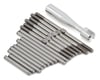 Image 1 for Lunsford "Super Duty" Losi XXX-SCT Titanium Turnbuckle & Hinge Pin Kit w/Ball Cups