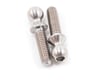 Image 1 for Lunsford 3 X 10mm Broached Titanium Ball Studs (2)