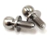 Image 1 for Lunsford 4.8mm Short Neck Broached Titanium Ball Studs (2)