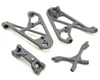 Image 1 for Losi Rock Rey Front Shock Tower & Camber Link Mount (Gray)
