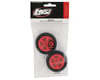 Image 3 for Losi Mini JRX2 Pre-Mounted Front Rib Tire (Red) (2)