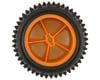 Image 2 for Losi Mini JRX2 Pre-Mounted Rear 4 Row Tire Set (Orange) (2)