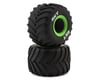 Image 1 for Losi Mini LMT Pre-Mounted Monster Truck Tires (Green) (2) (Front/Rear)