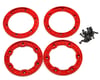 Image 2 for Losi Night Crawler 2.2 Beadlock Wheels w/Red Rings (2)