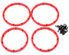 Image 2 for Losi Desert Buggy XL Wheel Set w/Beadlocks (2) (Black/Red)