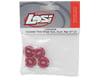 Image 2 for Losi Covered 17mm Aluminum Wheel Nuts (Red) (4)